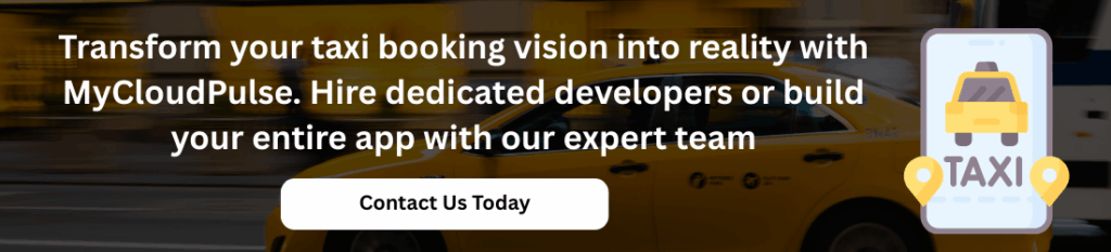 Taxi Booking App Development Companies in UAE
