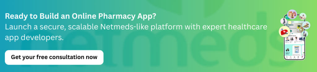 Develop an app like Netmeds