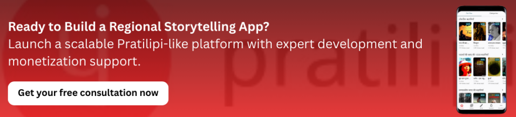 Develop an app like Pratilipi