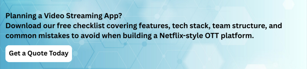 develop an app like netflix 