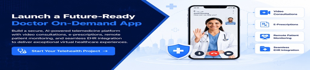 Launch a future-ready doctor-on-demand app 