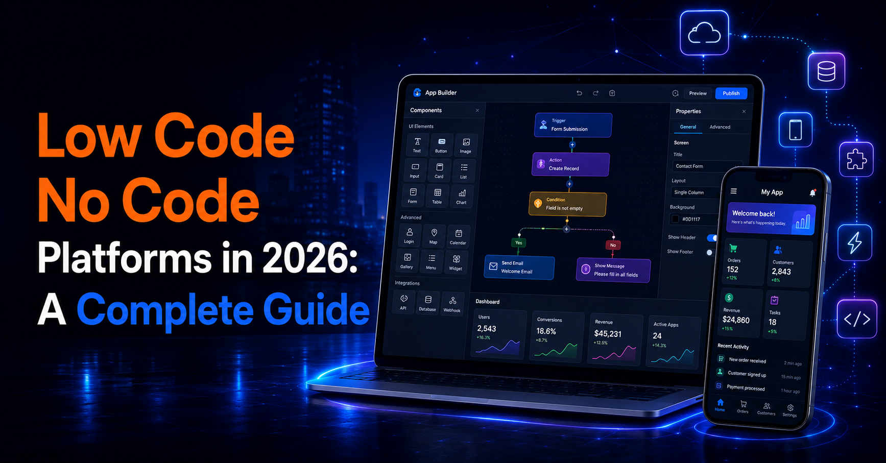 Low Code No Code Platforms in 2026: A Complete Guide