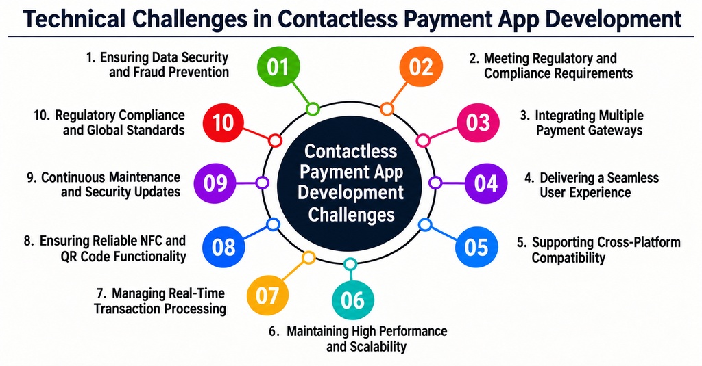 Technical Challenges in Contactless Payment App Development
