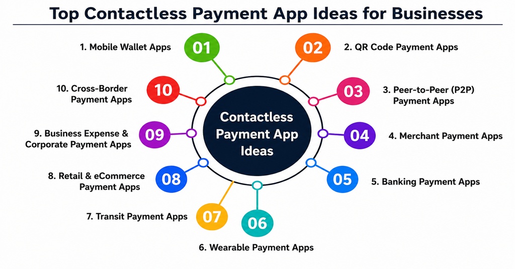 Top Contactless Payment App Ideas for Businesses
