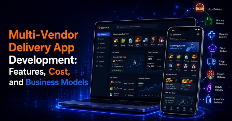 Multi-Vendor Delivery App Development: Features, Cost, and Business Models