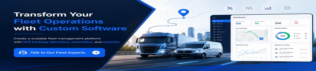 Transform Your Fleet Operations with Custom Software