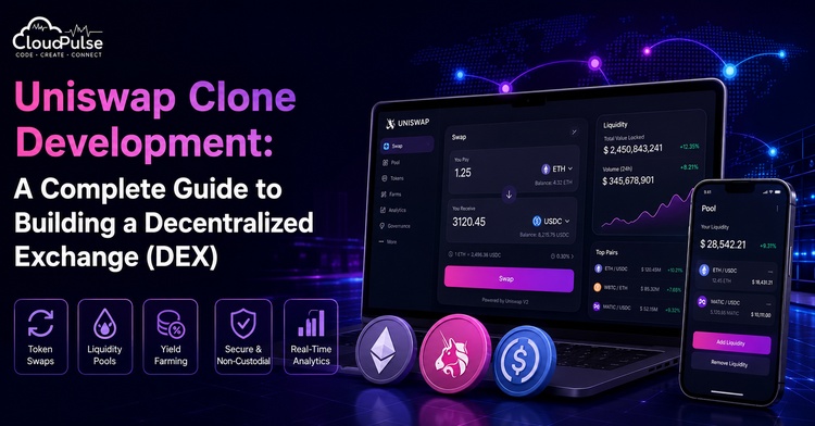 Uniswap Clone Development: A Complete Guide to Building a Decentralized Exchange (DEX)